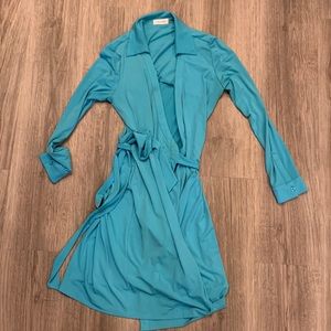 Calvin Klein wrap dress